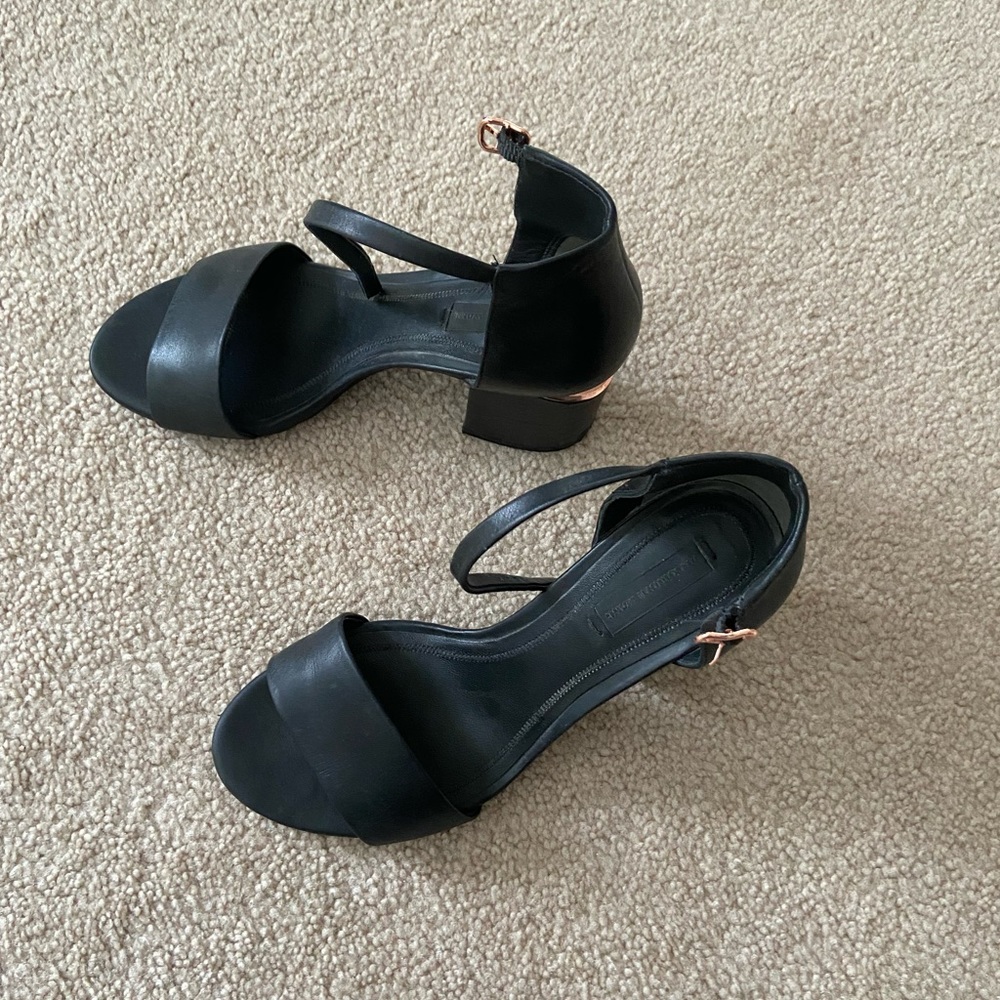 Alexander Wang Gaby heels Rose gold heel